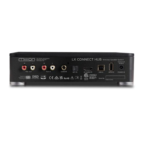 Mission LX Connect Wireless Speaker System Lux Black - Image 3